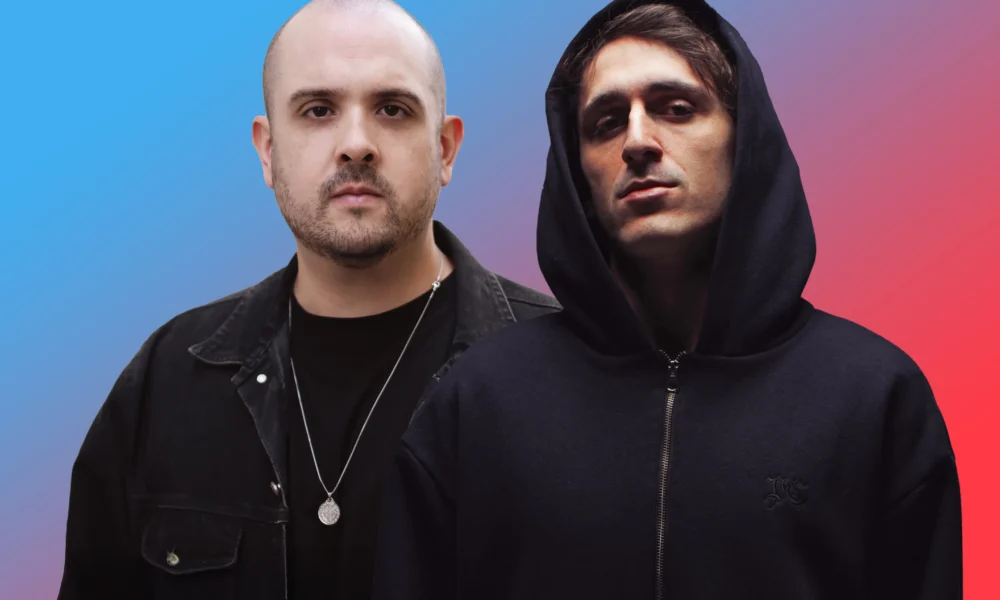 Victor Ruiz e HNGT em foto promocional do single “A New Day”