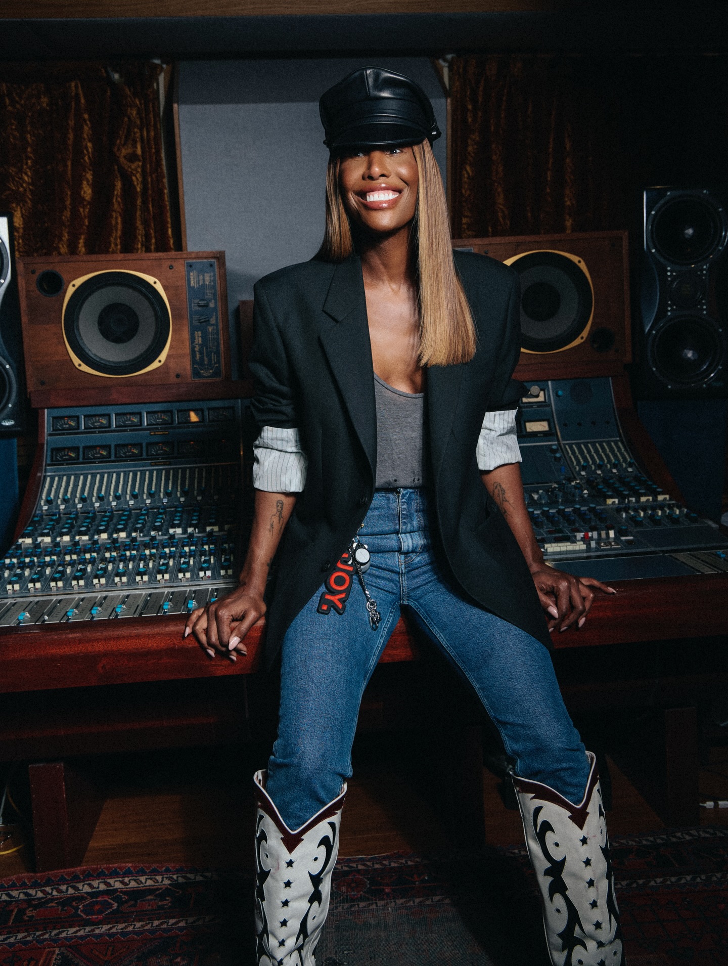 Honey Dijon em performance no Drumsheds, House Nation Londres 2024