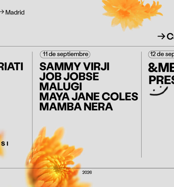 Line-up do Brunch Electronik Madrid na Caja Mágica em setembro de 2026